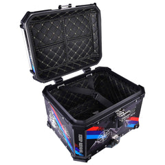 LGP 45L GS Moto ADV aluminum motorcycle top box black