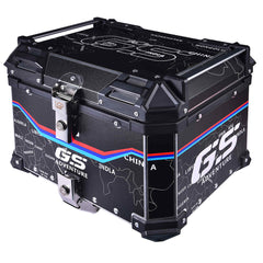 LGP 45L MAP LINE aluminum motorcycle top box black