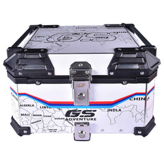 LGP 45L MAP LINE aluminum motorcycle top box black