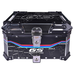 LGP 45L MAP LINE aluminum motorcycle top box black