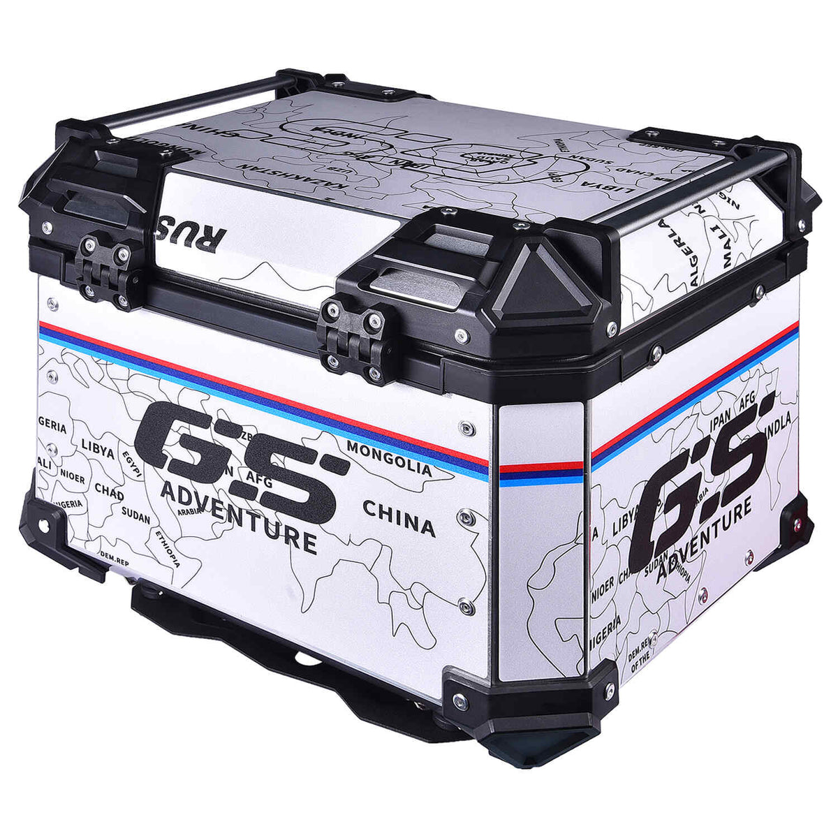 LGP 45L MAP LINE aluminum motorcycle top box black