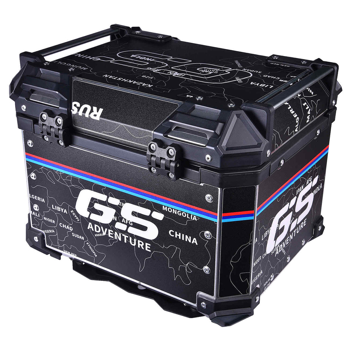 LGP 45L MAP LINE aluminum motorcycle top box black