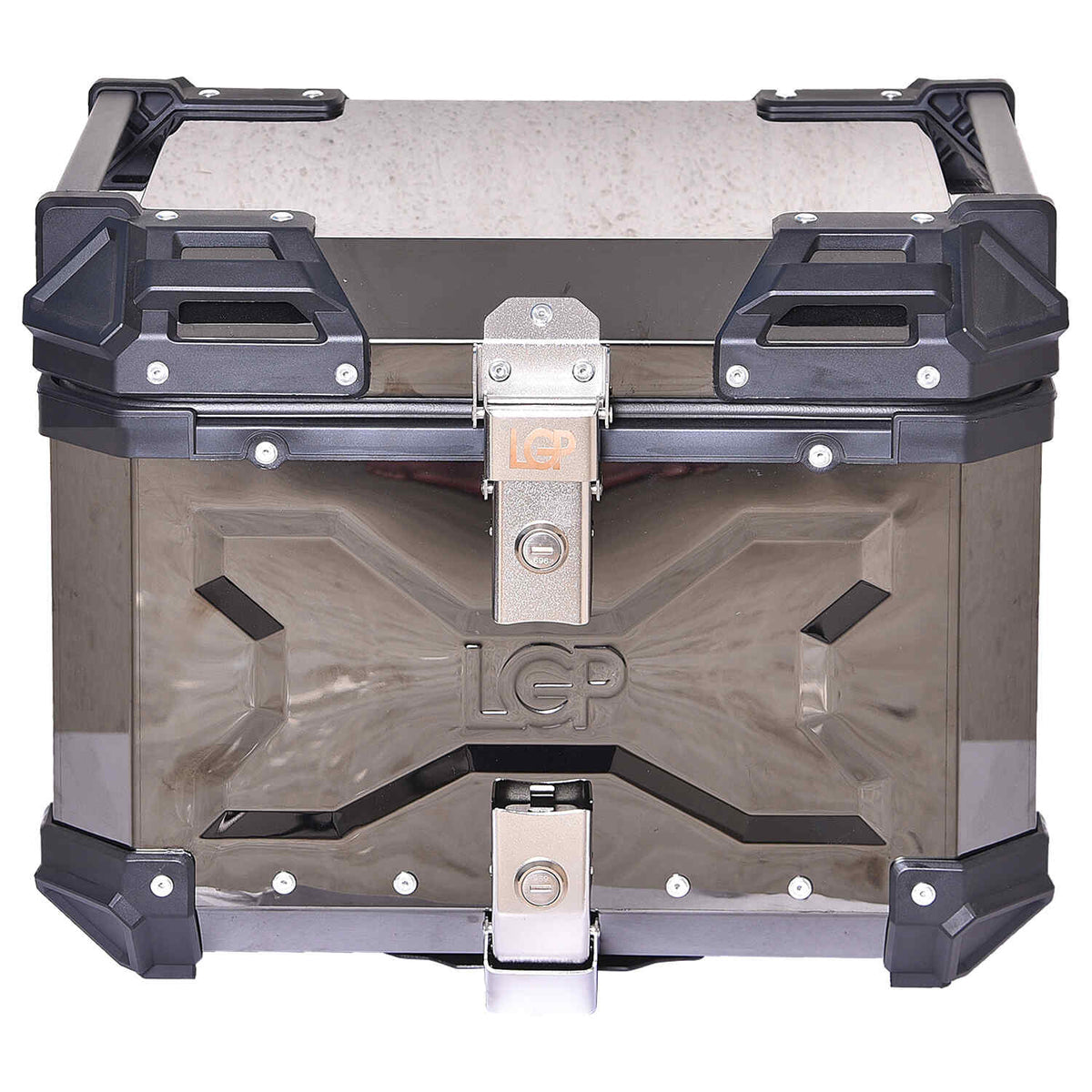 LGP 45L reflection type motorcycle top box mirror finish