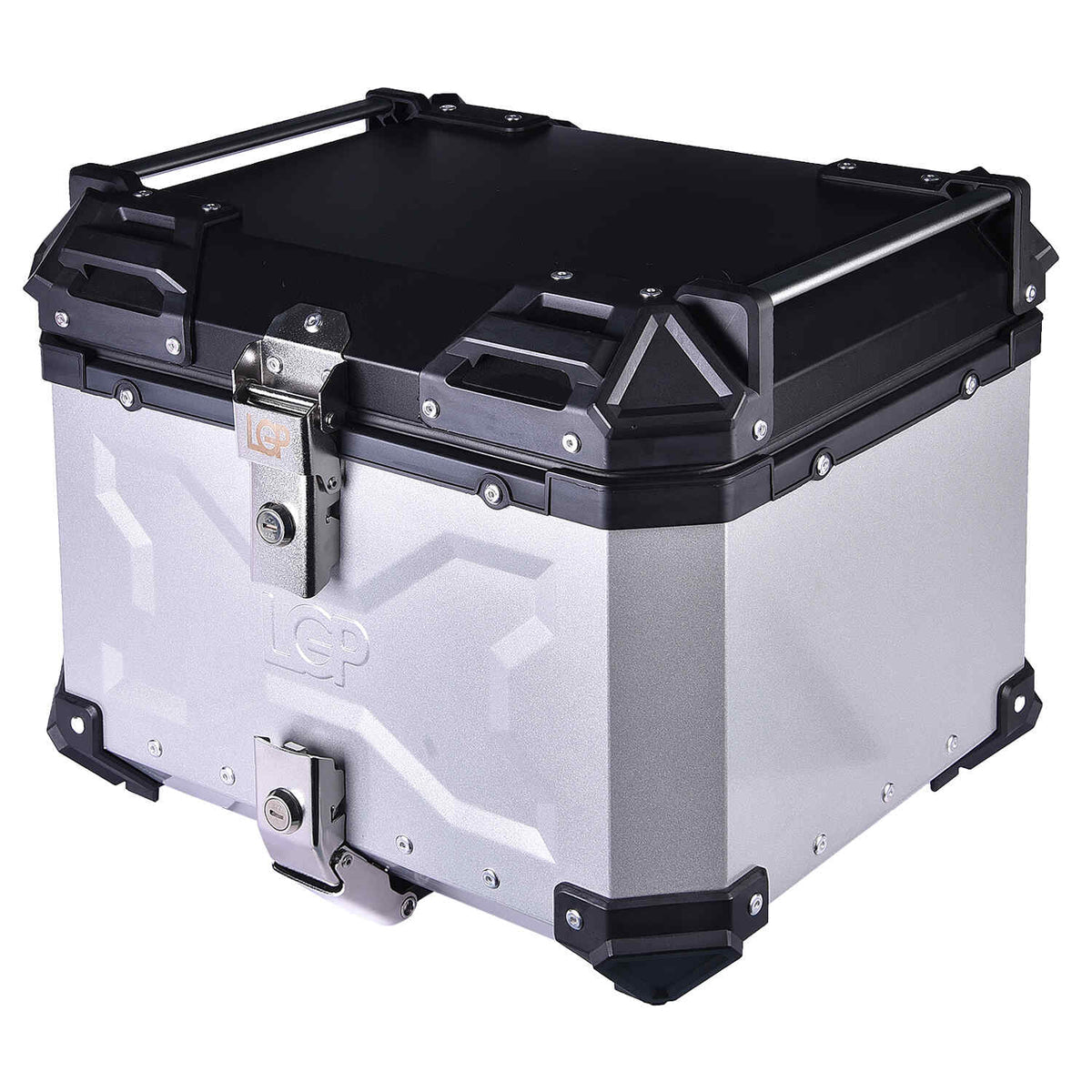LGP 45L Type X aluminum motorcycle top box black