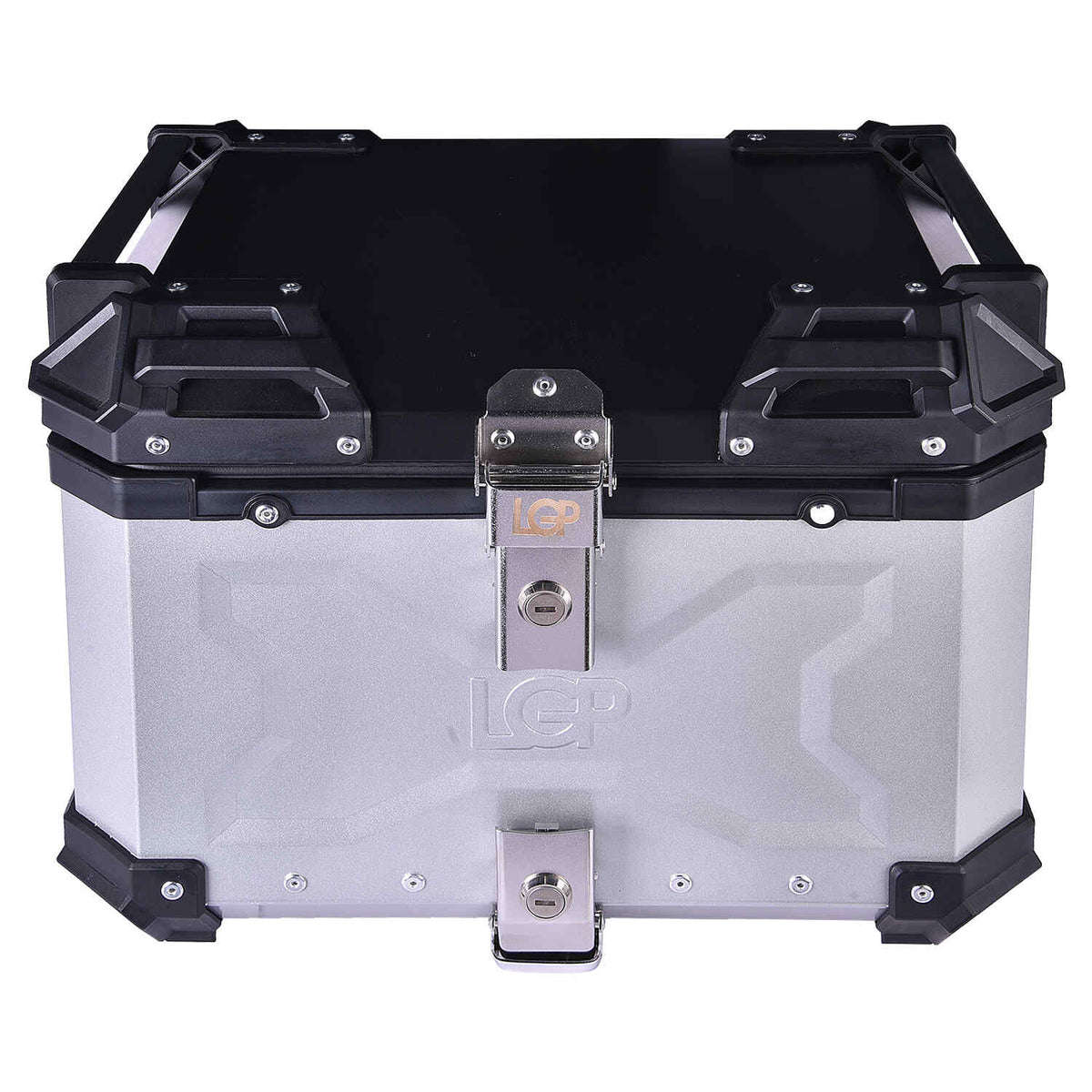 LGP 45L Type X aluminum motorcycle top box black