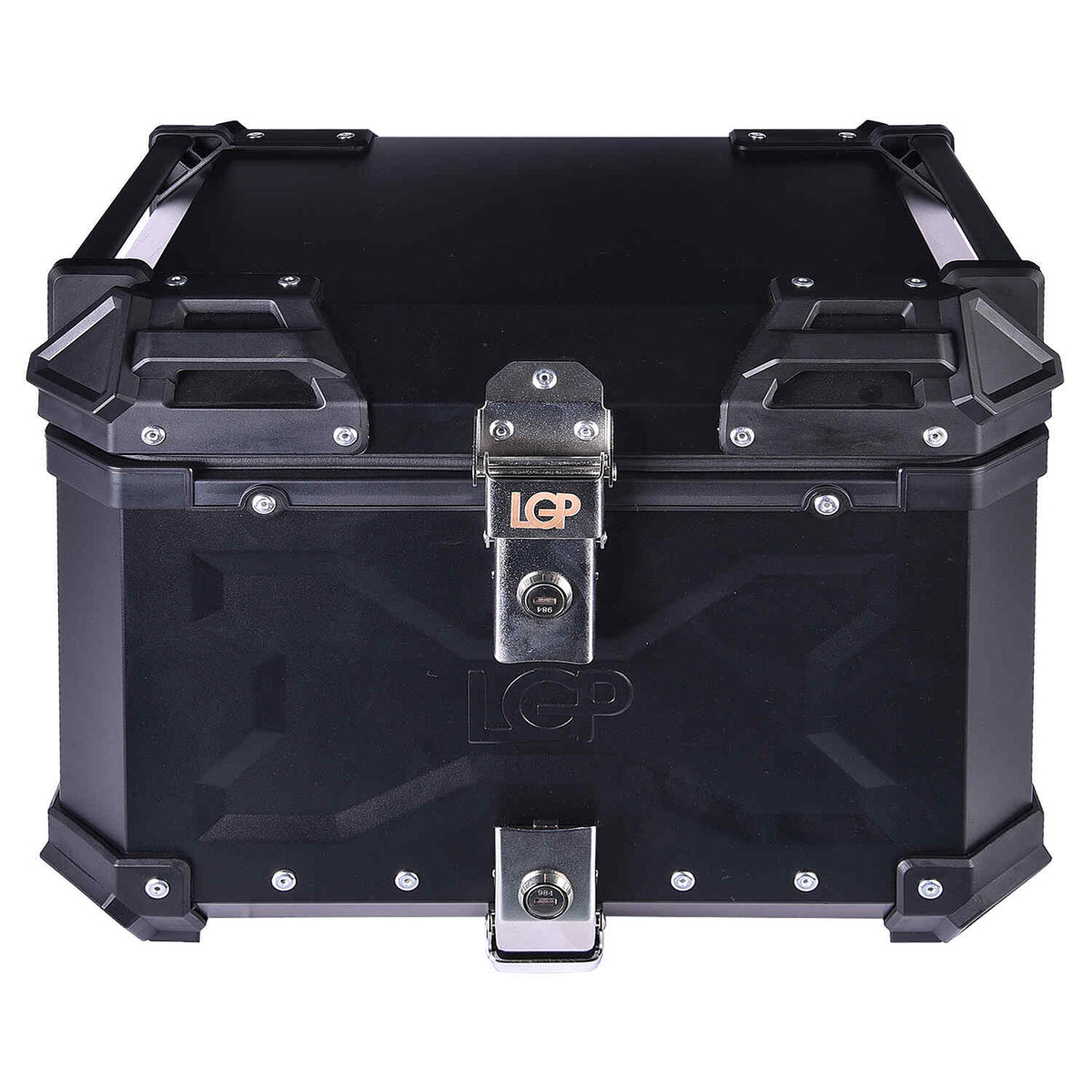 LGP 45L Type X aluminum motorcycle top box black