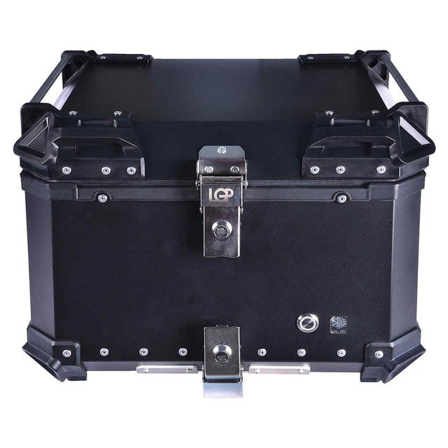 LGP 55L black refrigerator motorcycle top box aluminum