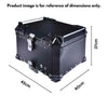 LGP 55L black refrigerator motorcycle top box aluminum