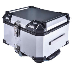 LGP 55L pull rod motorcycle top box black aluminum