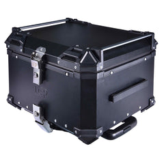 LGP 55L pull rod motorcycle top box black aluminum