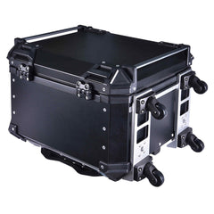 LGP 55L pull rod motorcycle top box black aluminum