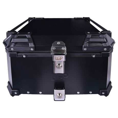 LGP 5L mini motorcycle top box black aluminum