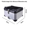 LGP 5L mini motorcycle top box black aluminum