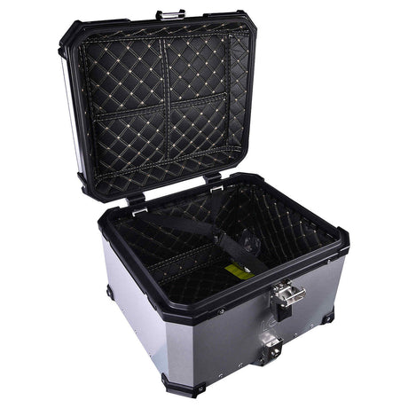 LGP 5L mini motorcycle top box black aluminum