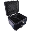 LGP 55L motorcycle top box black aluminum with backrest