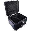 LGP 55L aluminium motorcycle top box with backrest silver

