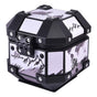 LGP 5L white graphics motorcycle top box aluminum