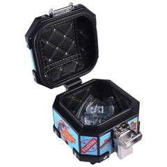 LGP 5L white graphics motorcycle top box aluminum