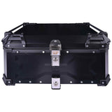 LGP 65L Type X motorcycle top box black aluminum