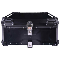 LGP 65L Type X motorcycle top box black aluminum