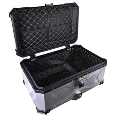 LGP 65L Type X motorcycle top box black aluminum