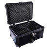 LGP 65L motorcycle top box black aluminum with backrest