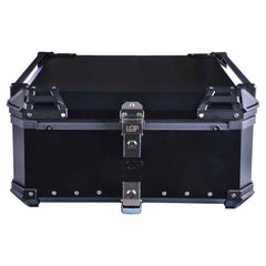 LGP 80L motorcycle top box plane design black aluminum