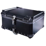 LGP 80L motorcycle top box plane design black aluminum