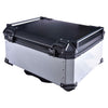 LGP 80L motorcycle top box plane design black aluminum