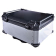 LGP 80L motorcycle top box plane design black aluminum