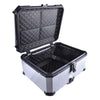 LGP 80L motorcycle top box plane design black aluminum