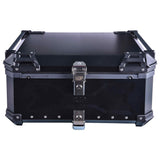 LGP 80L Type X motorcycle top box black aluminum heavy duty