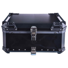 LGP 80L Type X motorcycle top box black aluminum heavy duty