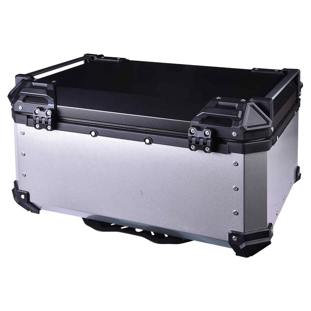 LGP 80L Type X motorcycle top box black aluminum heavy duty