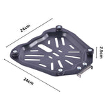LGP 25L motorcycle top box carrier plate black