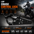 LGP motorcycle cruise control lock for all bikes