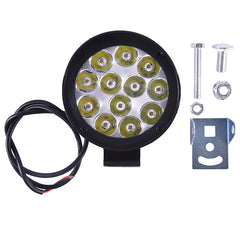 LGP 12 LED Cap Fog Lamp for Bikes – Universal Fit 10000K Waterproof Motorcycle Auxiliary Light