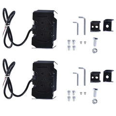 LGP DK300 Projector Fog Lamp Triple Lens 8000LM | Dual Color Yellow & White | 80W Universal Bike Spotlight