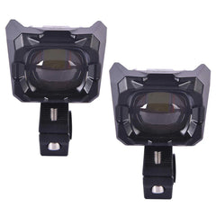 LGP DK34 Spotlight 60W 7500LM | Dual Color Yellow & White | Waterproof Bike Fog Lamp