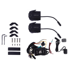 LGP DK34 Spotlight 60W 7500LM | Dual Color Yellow & White | Waterproof Bike Fog Lamp