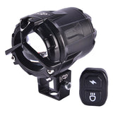 LGP DK350 spotlight 60W dual color yellow white with wireless control for motorcycles