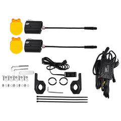 LGP MK02 Spotlight 60W 7000LM | Dual Color Yellow & White | Waterproof Bike Fog Lamp