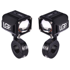 LGP MK07 Motorcycle Spotlight 80W 7000LM | Dual Color Yellow & White | Waterproof Fog Lamp