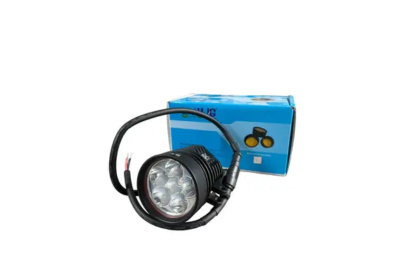 LIU HJG L6X 60W CREE 6 LED Fog Light Auxiliary For Motorcycles (set of 2) - white lens only