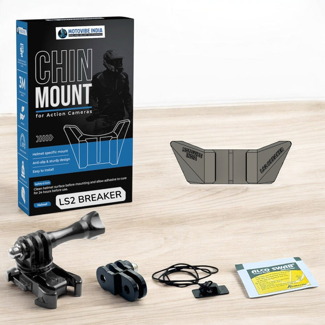 LS2 FF390 Breaker chin mount for GoPro camera