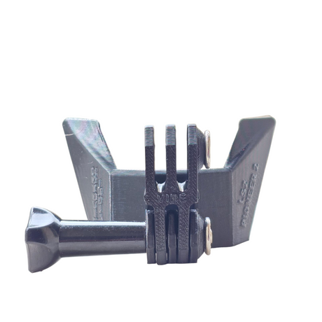 LS2 Pioneer 2 MX436 helmet chin mount installed for GoPro POV footage
