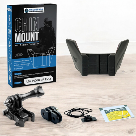 LS2 Pioneer Evo MX436 chin mount for GoPro action camera
