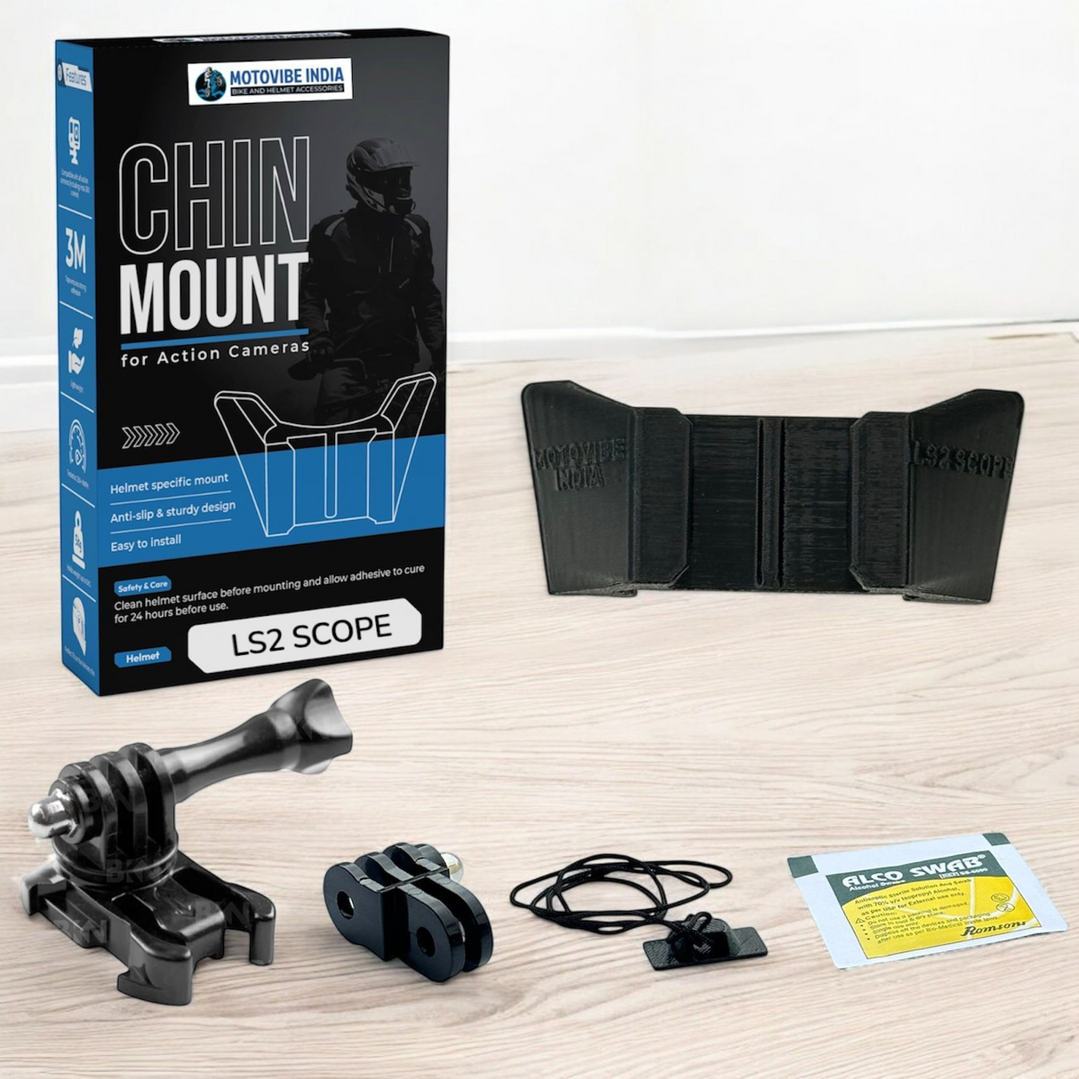 LS2 Scope FF902 chin mount for GoPro action camera