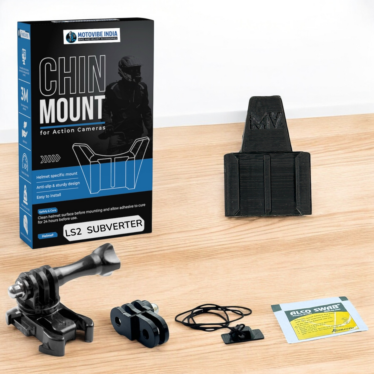 LS2 Subverter MX700 chin mount for GoPro action camera