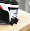 LS2 Storm 1 helmet chin mount installed for GoPro POV riding footage